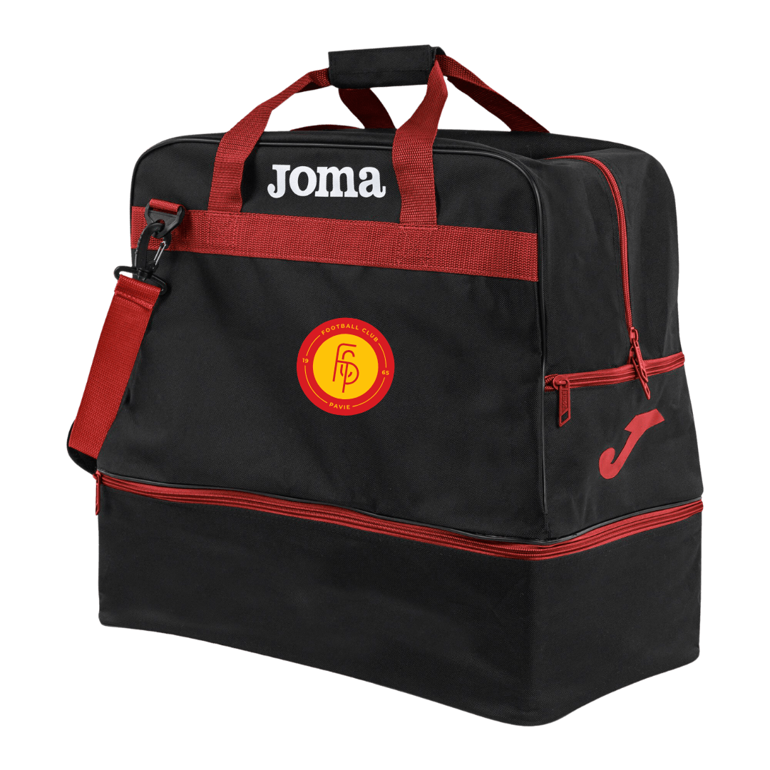 Sac de match noir et rouge 72L