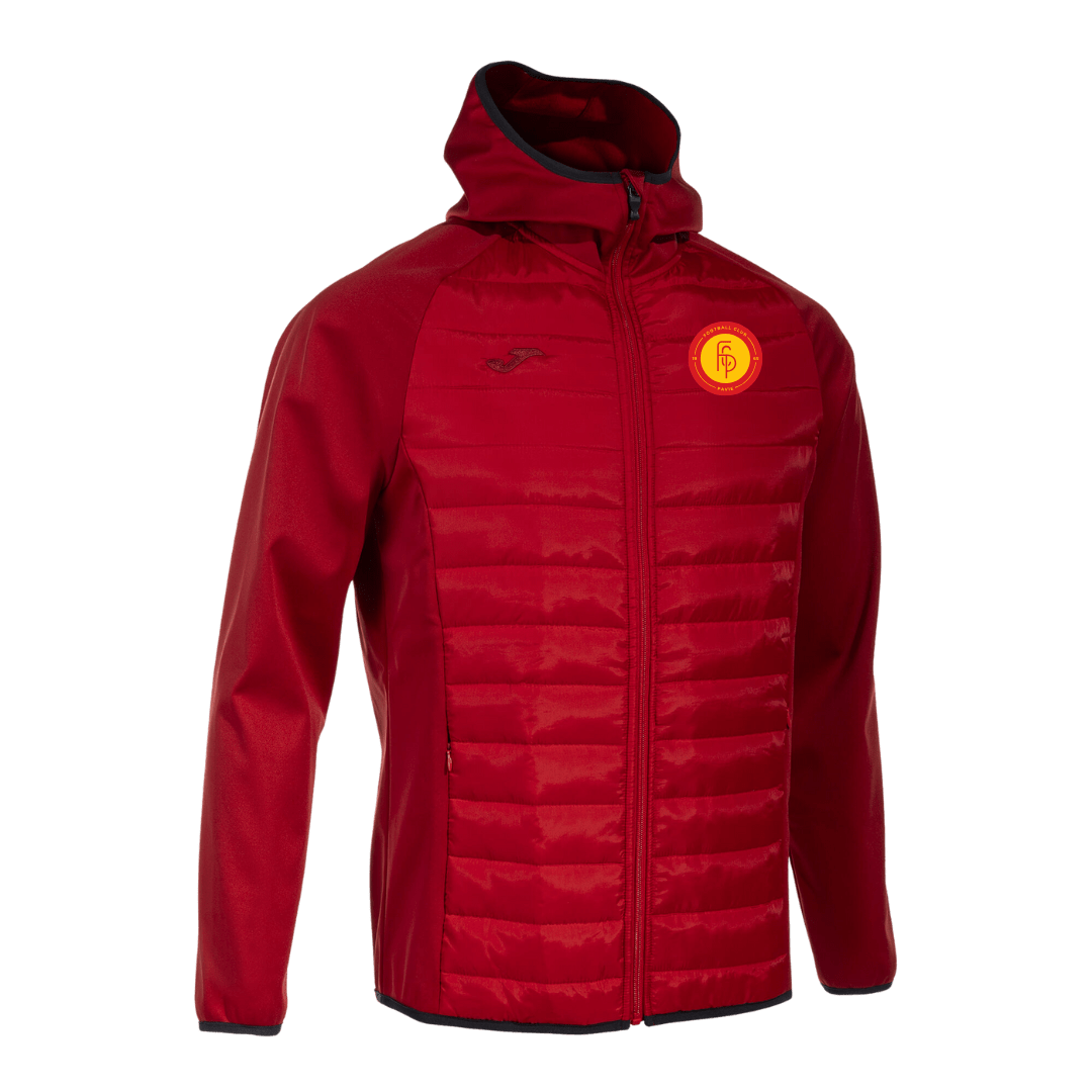 Veste matelassée rouge